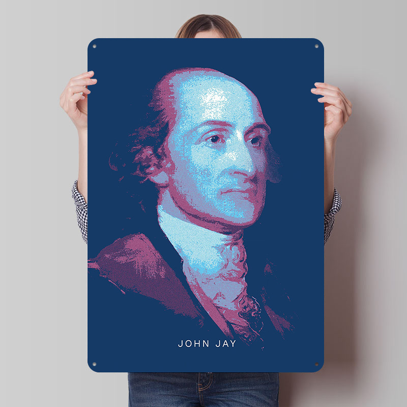Tech Jaya - Póster de Metal Personalizado John Jay,