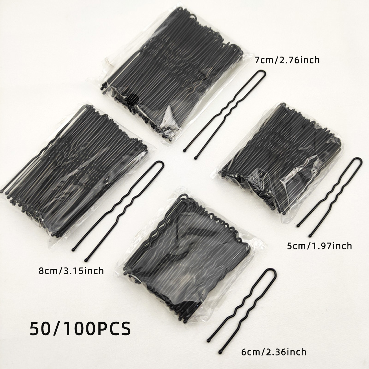 Tech Accessories For Women - 50/100 Uds. De pelo ondulado en