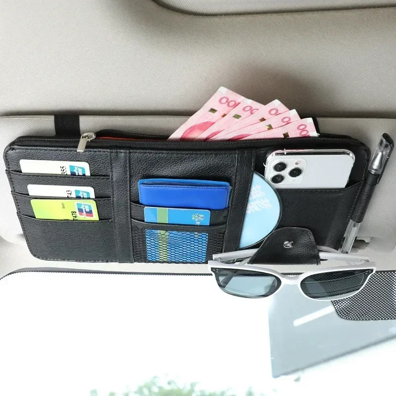 Tech Accessories Bag - Organizador de Visera para Auto, con