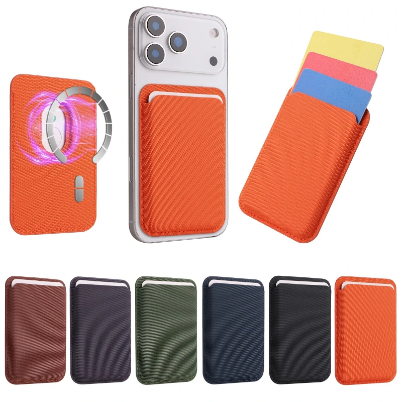 Tech Woven Accessories - Tarjetero Techwoven para Magsafe, Funda Magnética
