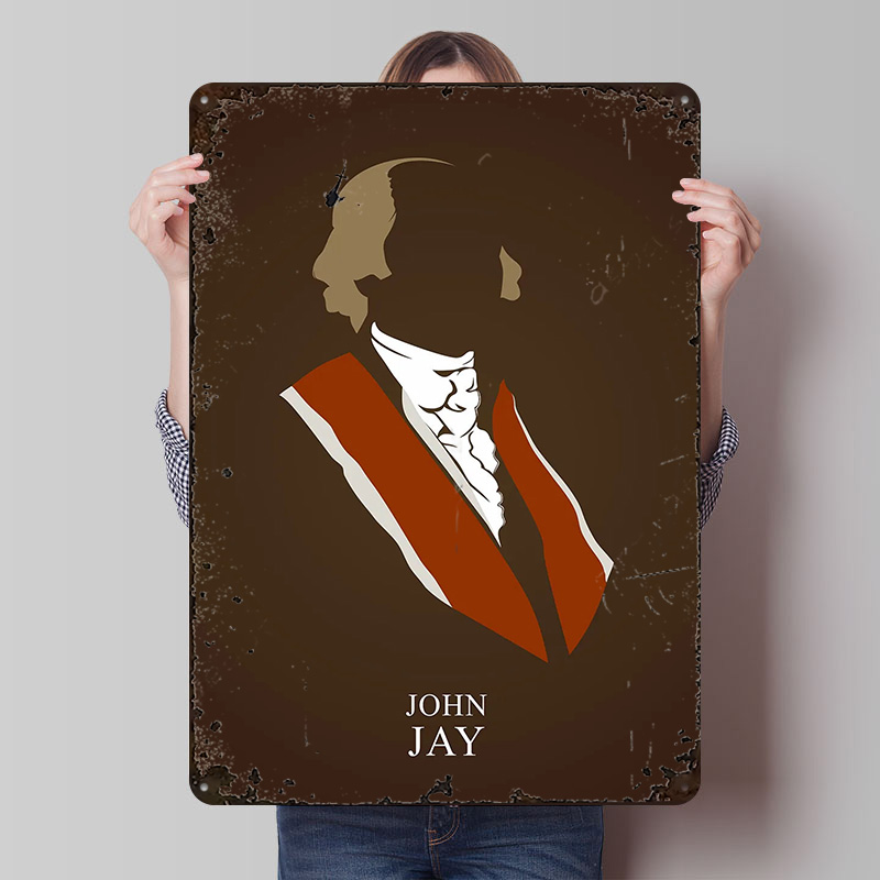 Tech Jaya - Póster de John Jay, Letreros Metálicos