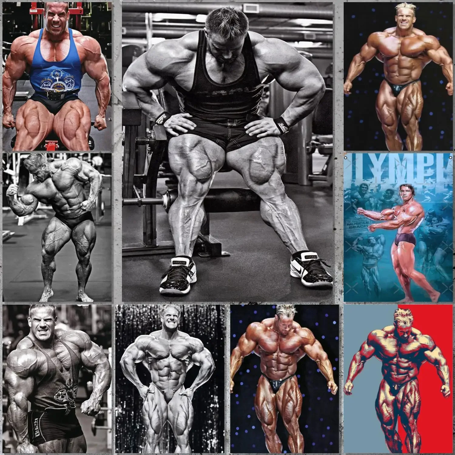 Tech Jaya - Póster de culturista de jay cutler,