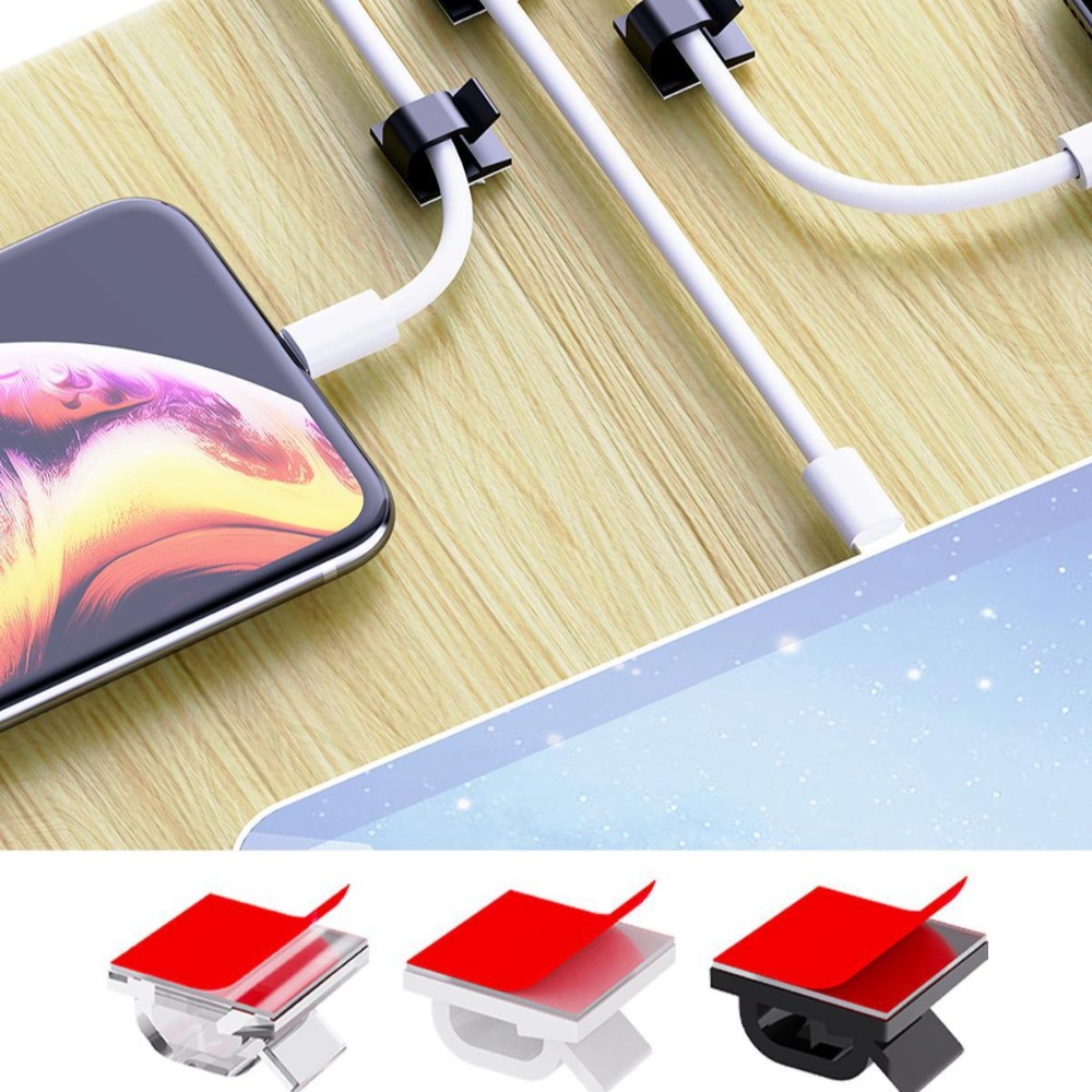 Clip de Cable Transparente en  - Desk Cable Clip reseña y precio