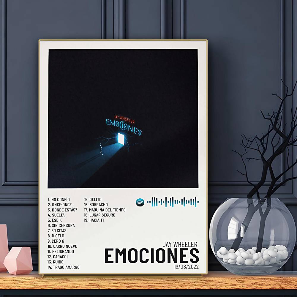 Póster de cantante Jay Wheeler - Tech Jaya reseña y precio