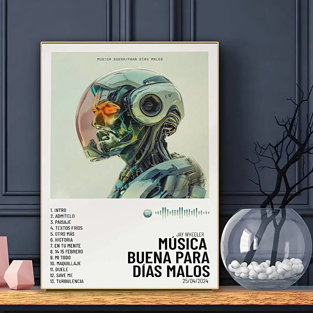 Póster de cantante Jay Wheeler - Tech Jaya reseña y precio