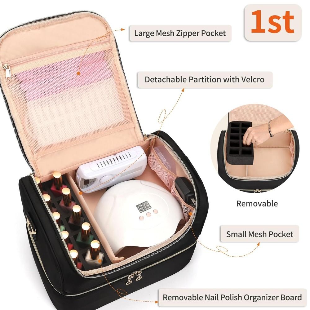 Bolsa Organizadora de Esmalte  - Tech Woven Accessories reseña y precio