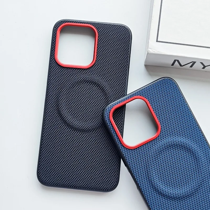 Funda de Cuero Trenzado de Luj - Tech Woven Accessories reseña y precio