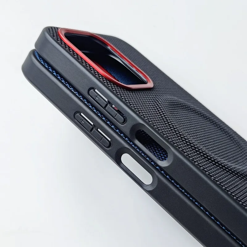 Funda de Cuero Trenzado de Luj - Tech Woven Accessories reseña y precio