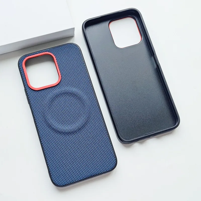Funda de Cuero Trenzado de Luj - Tech Woven Accessories reseña y precio