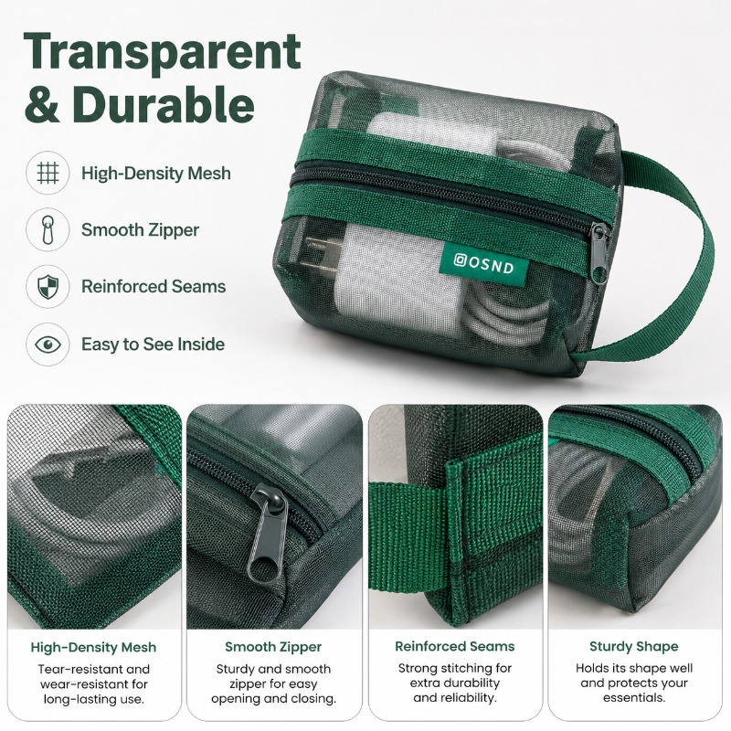 Paquete de 6 Bolsas Organizado - Tech Woven Accessories reseña y precio