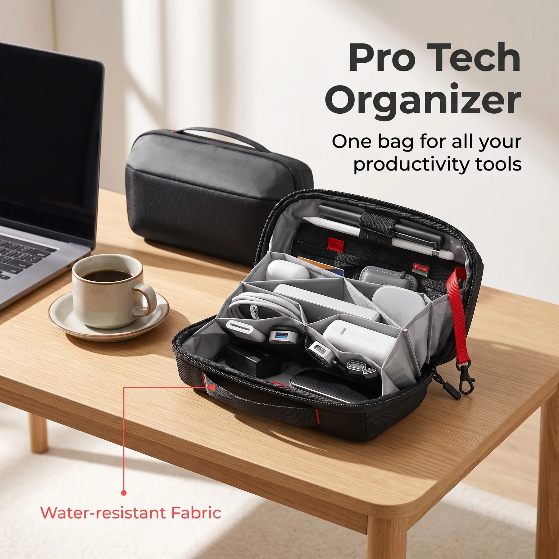 Estuche Organizador de Accesor - Tech Accessories Store reseña y precio