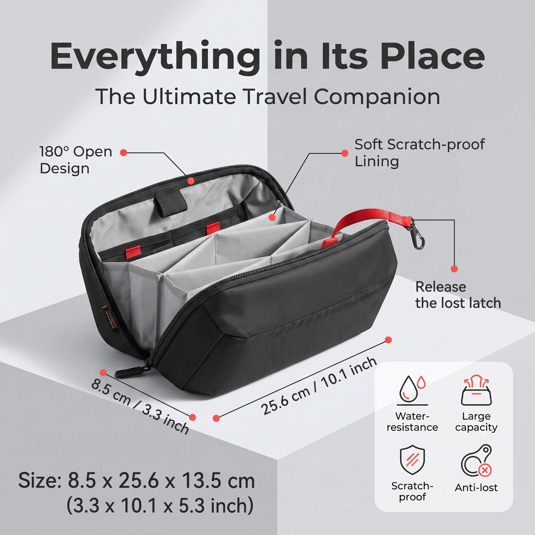 Estuche Organizador de Accesor - Tech Accessories Store reseña y precio