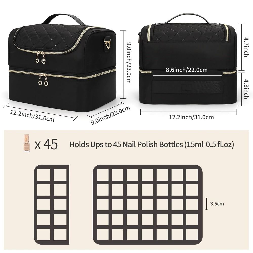 Bolsa Organizadora de Esmalte  - Tech Woven Accessories reseña y precio