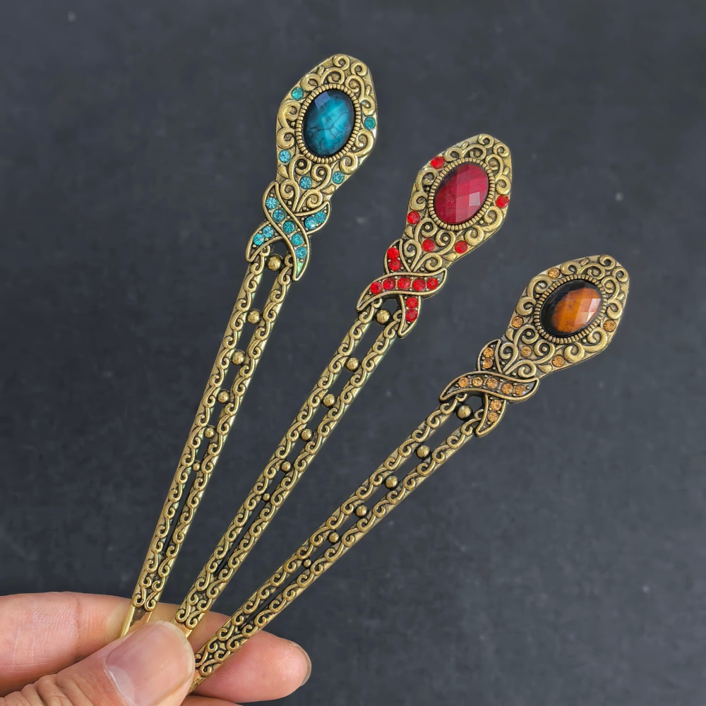 Palillos de Pelo Metálicos Vin - Tech Accessories For Women reseña y precio