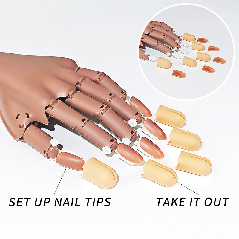Práctica falsa de uñas, piezas - Tech Accessories Store reseña y precio