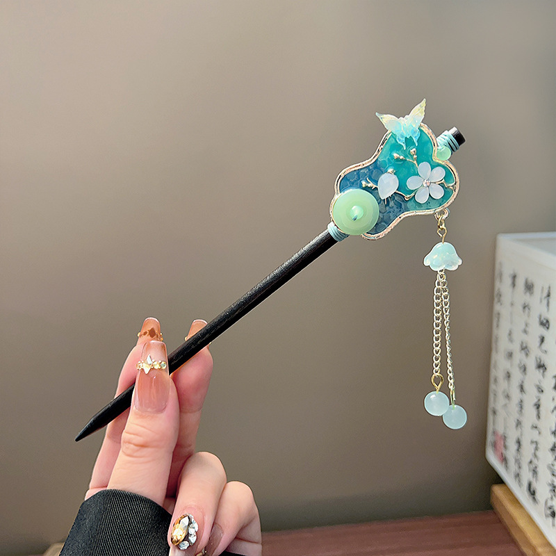 Horquilla Clásica con Borlas,  - Tech Accessories For Women reseña y precio