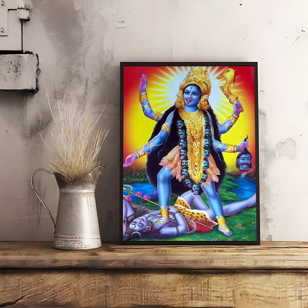 Póster de Kali Jay Maa Godde M - Tech Jaya reseña y precio