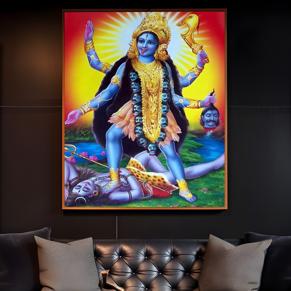 Póster de Kali Jay Maa Godde M - Tech Jaya reseña y precio